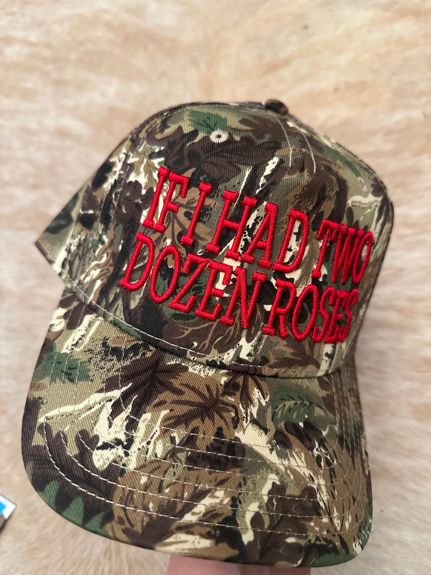 If I Had Two Dozen Roses Hat