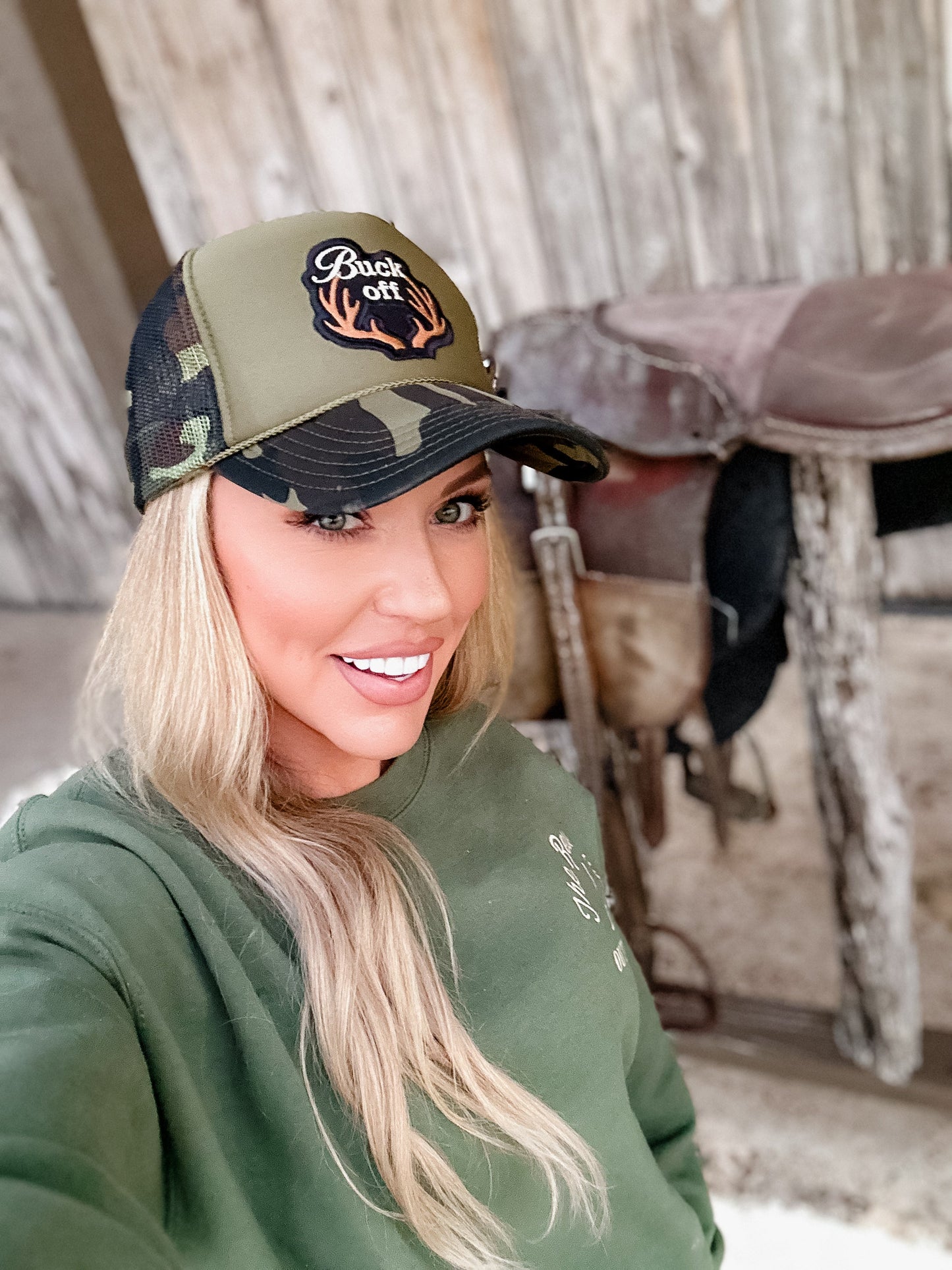 Trophy Buck Off Trucker Hat