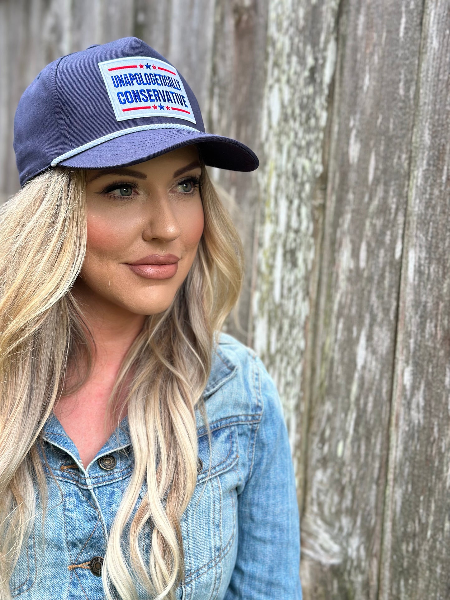 Unapologetically Conservative Cap-Navy