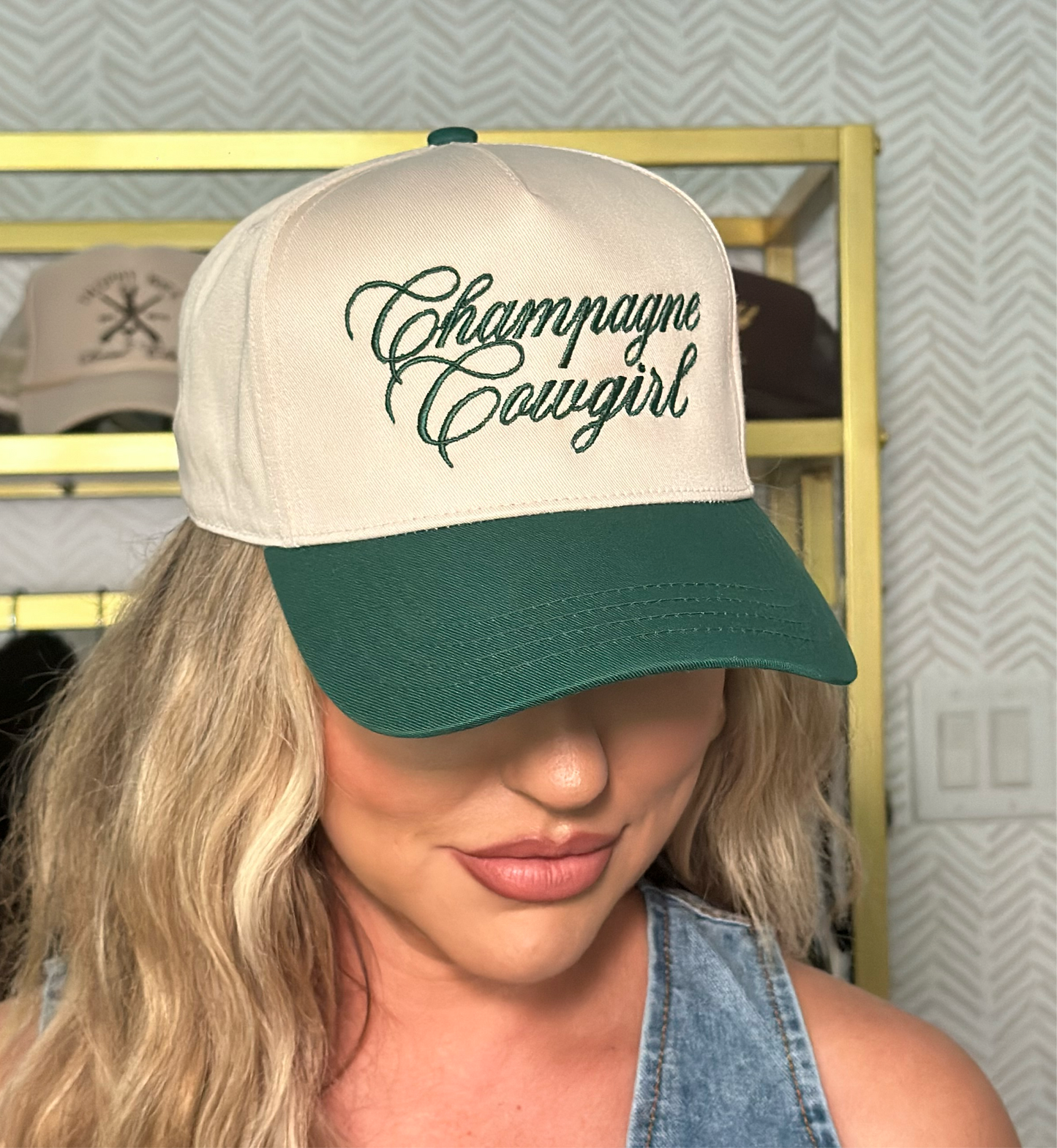 Champagne Cowgirl Hat