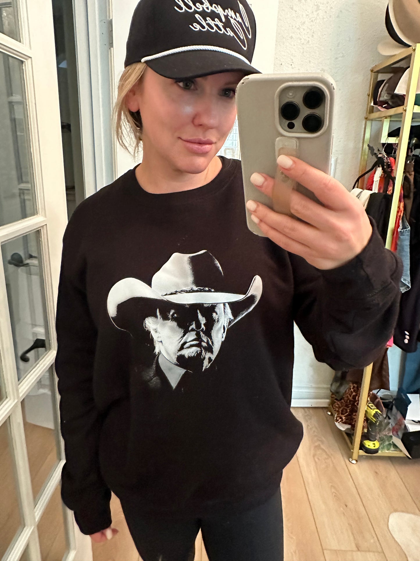 Cowboy Trump Sweatshirt