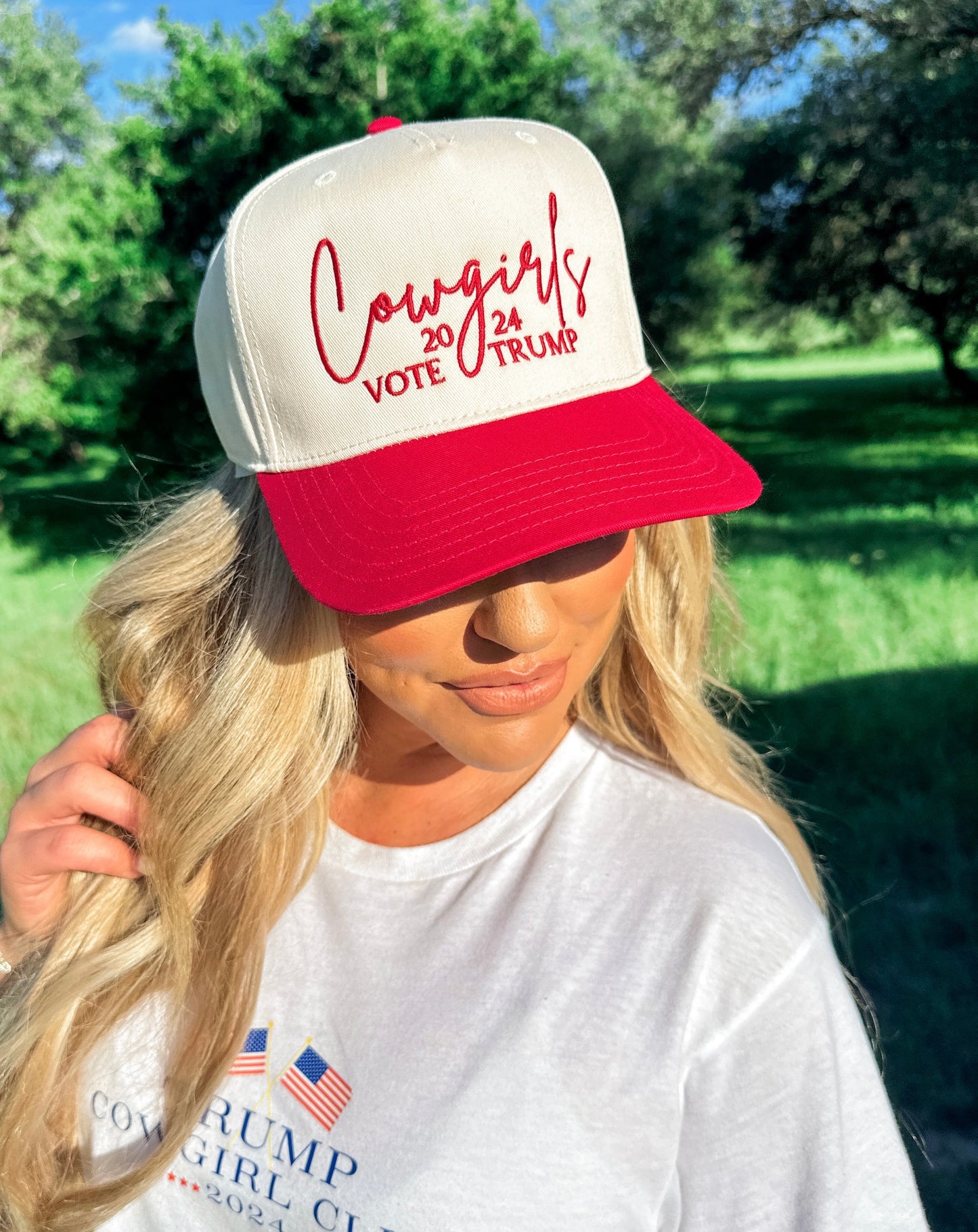 Cowgirls Vote Trump 2024-Red
