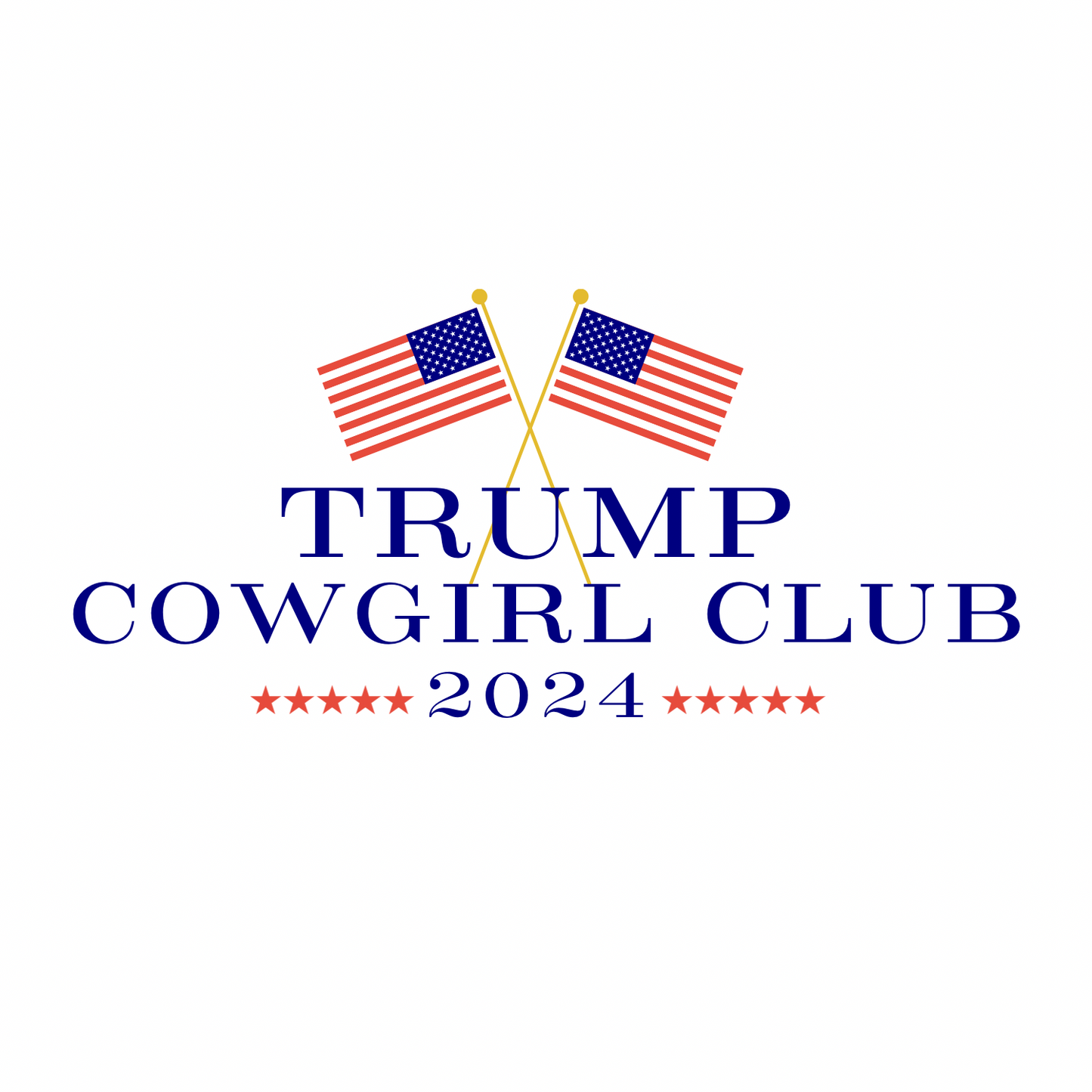 C. Trump Cowgirl Club-Tank