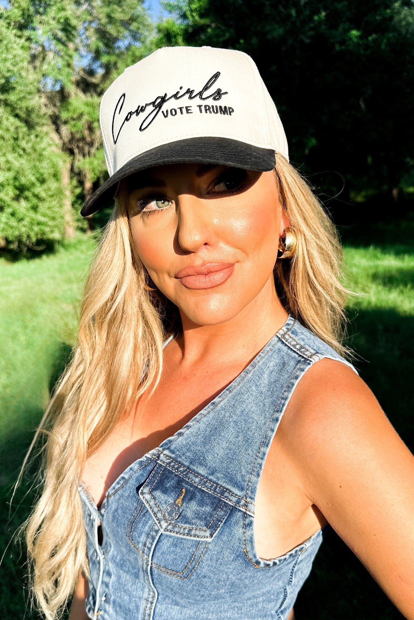 Cowgirls Vote Trump Cap