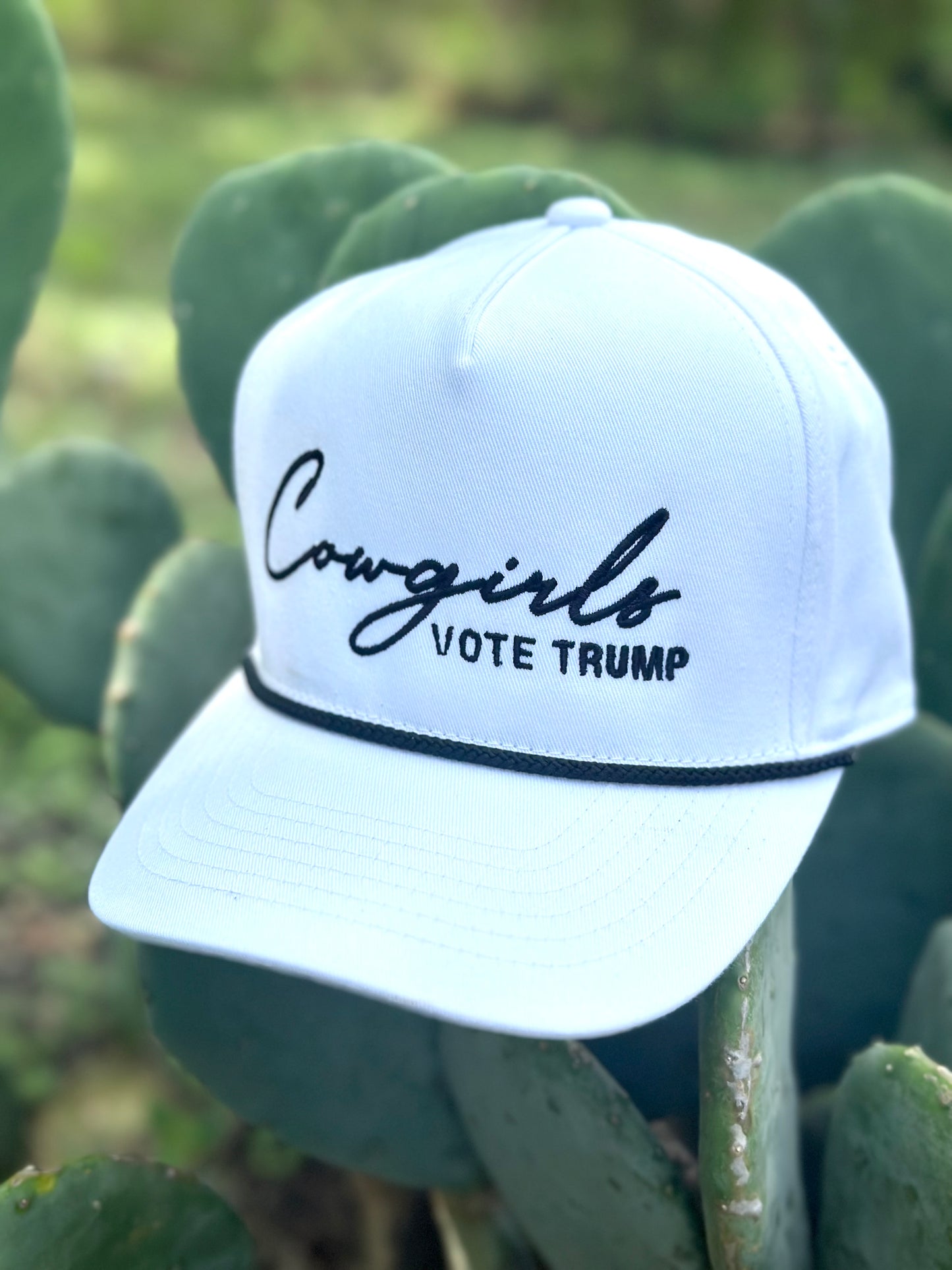 Cowgirls Vote Trump-White