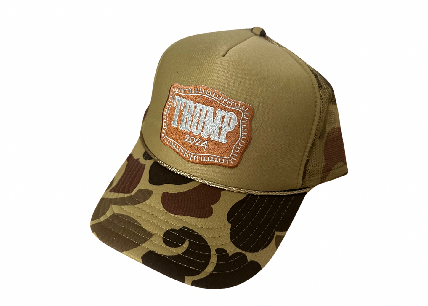 Camo Trump Trucker Hat