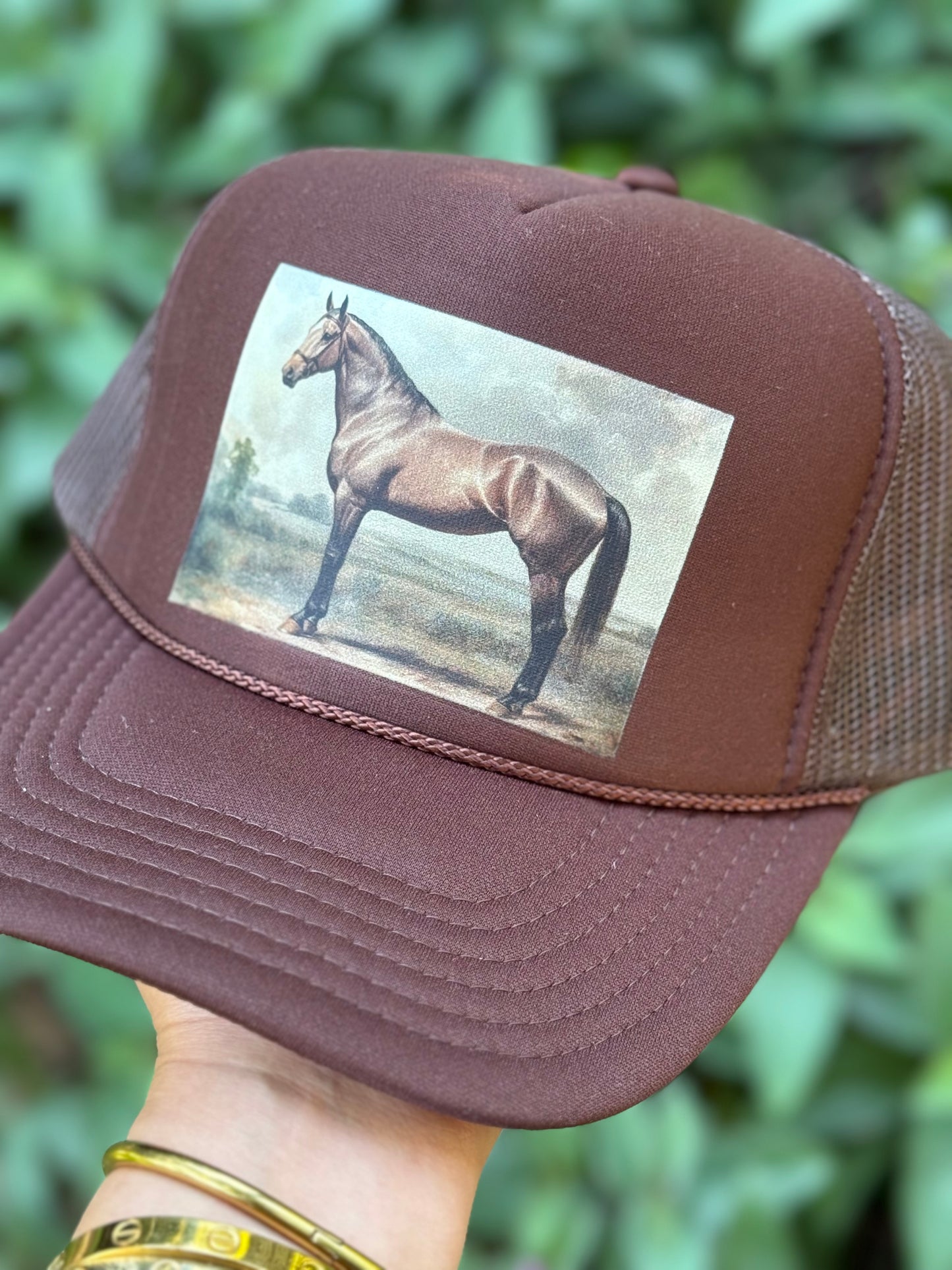 Vintage Horse Portrait Cap