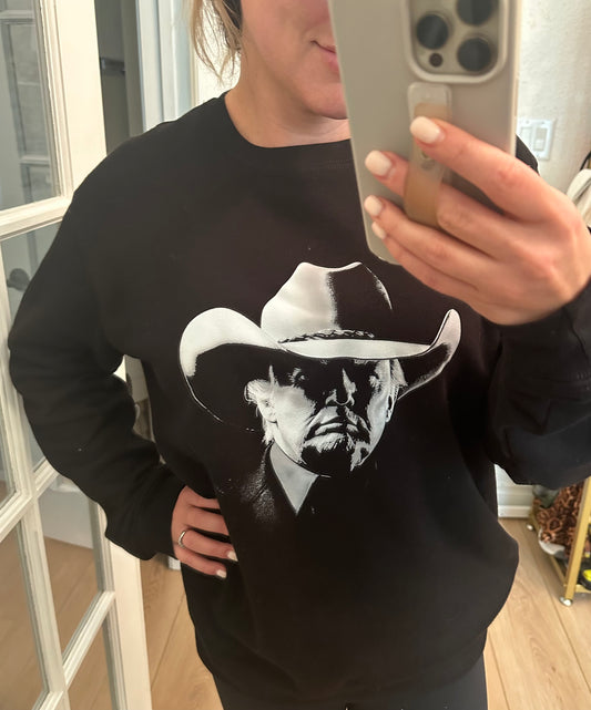 Cowboy Trump Sweatshirt