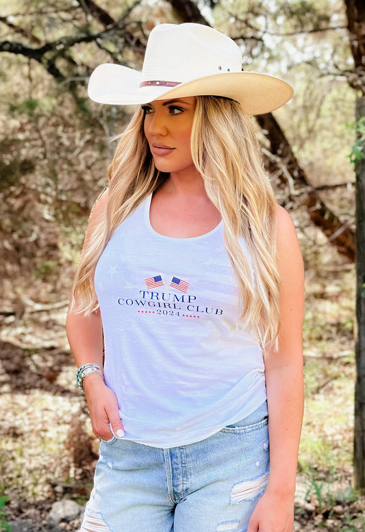 C. Trump Cowgirl Club-Tank