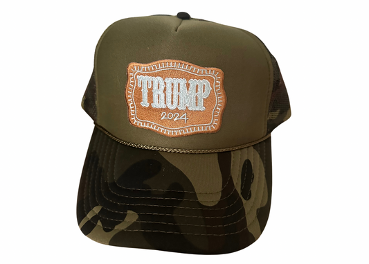 Camo Trump Trucker Hat