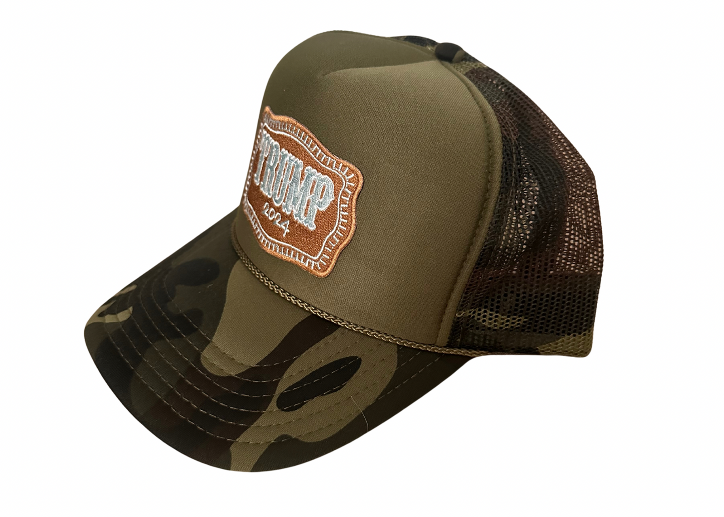 Camo Trump Trucker Hat