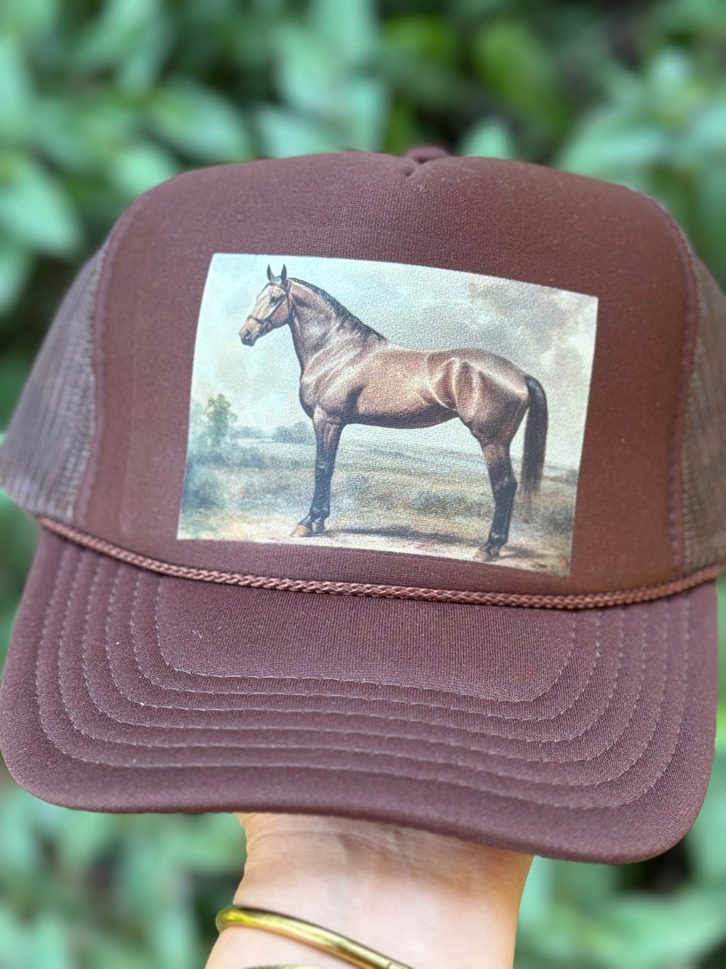 Vintage Horse Portrait Cap