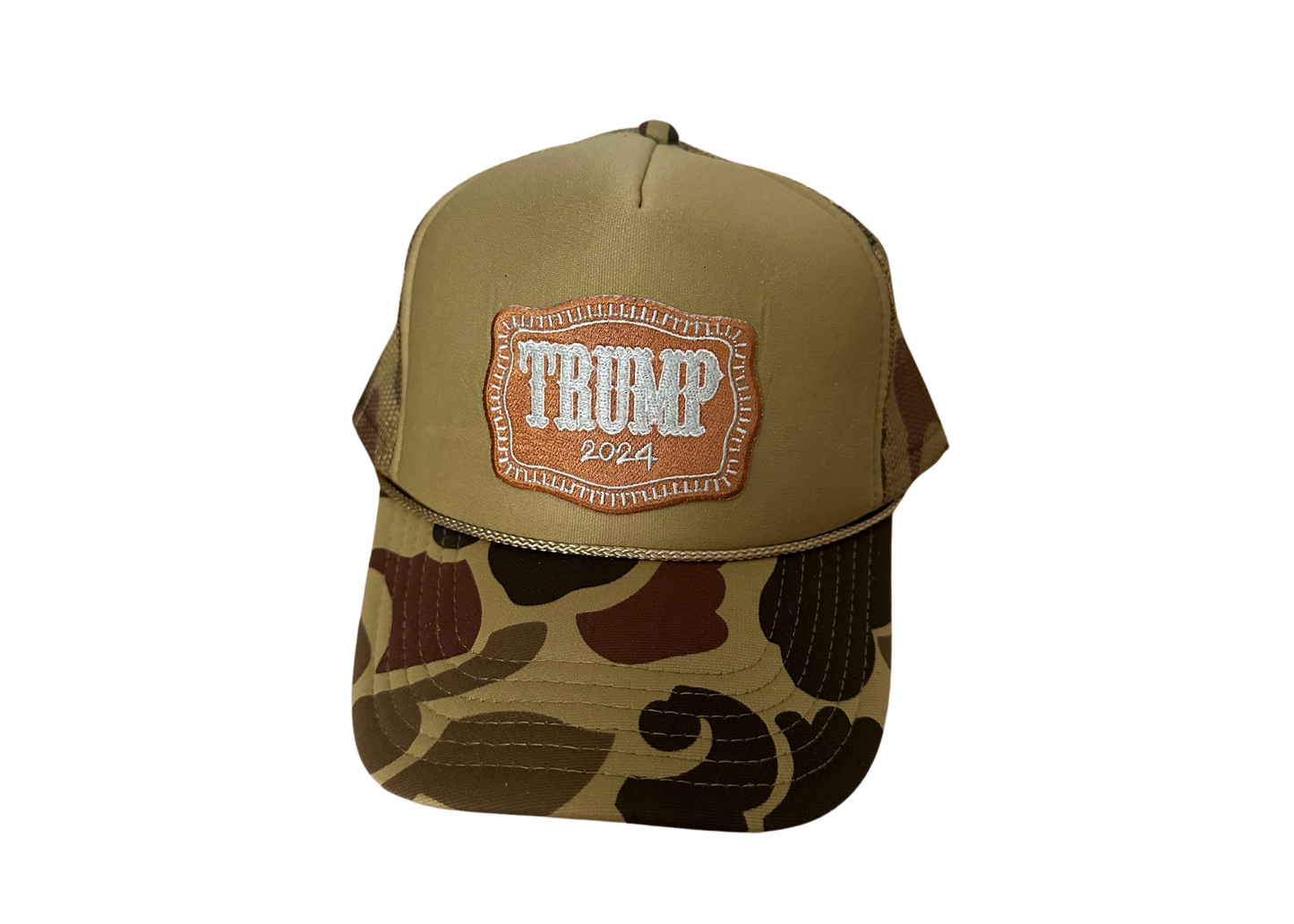 Camo Trump Trucker Hat