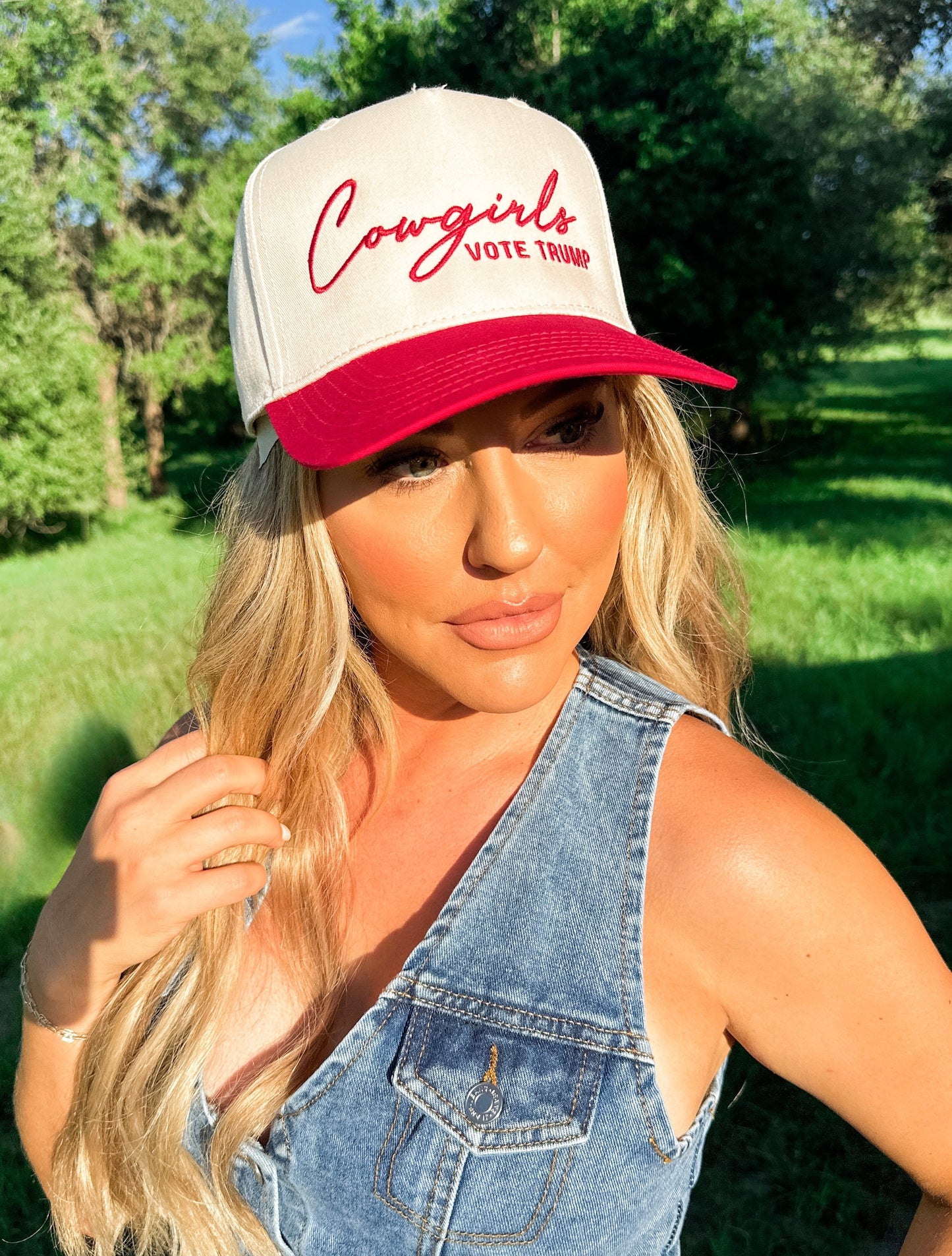 Cowgirls Vote Trump-Red