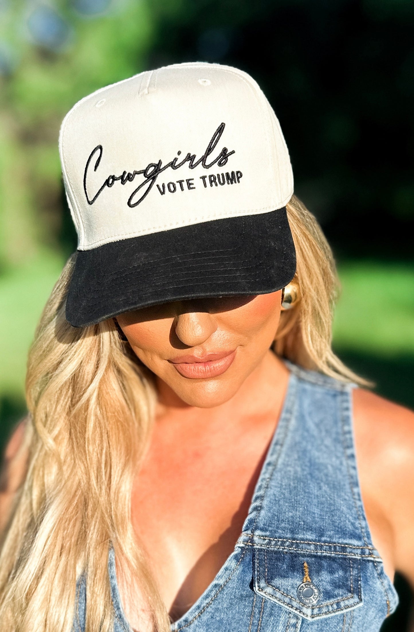 Cowgirls Vote Trump Cap